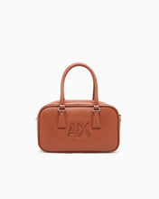 Carica l'immagine nel visualizzatore di Gallery, Armani Exchange borsa piccola bauletto color cuoio