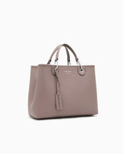 Carica l'immagine nel visualizzatore di Gallery, Emporio Armani Shopper MyEA Bag media stampa cervo tortora