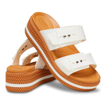 Carica l'immagine nel visualizzatore di Gallery, CROCS Brooklyn Woven Buckle W bianche