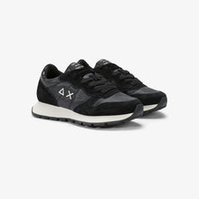 Carica l'immagine nel visualizzatore di Gallery, Sun68 Sneakers donna Ally Bright in nylon e suede nero
