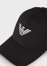 Carica l'immagine nel visualizzatore di Gallery, Emporio Armani Cappello da baseball stampa aquila blu