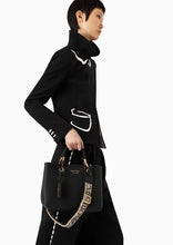 Carica l'immagine nel visualizzatore di Gallery, Emporio Armani Shopper piccola MyEA stampa cervo