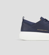Carica l'immagine nel visualizzatore di Gallery, Alexander Smith sneakers Wembley Uomo in nabuk bottalato blu