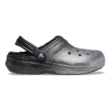 Carica l'immagine nel visualizzatore di Gallery, CROCS Classic Glitter Lined Clog sabot con pelliccetta FW COLLECTION