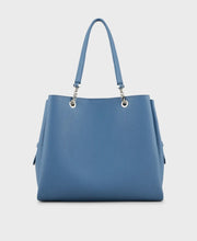 Carica l'immagine nel visualizzatore di Gallery, Emporio Armani Shopper effetto palmellato con charm aquila