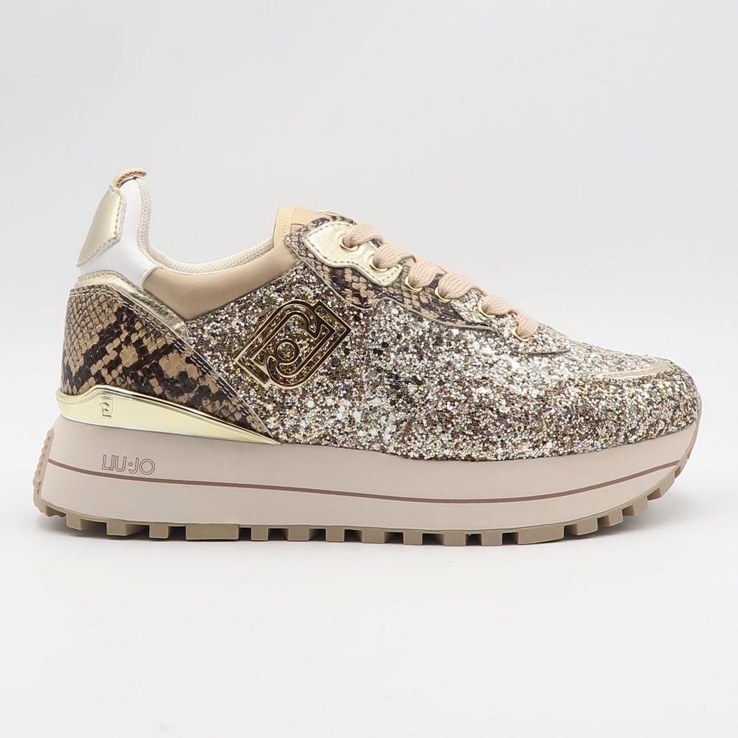 Liu Jo sneakers glitter sand