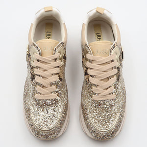 Liu Jo sneakers glitter sand