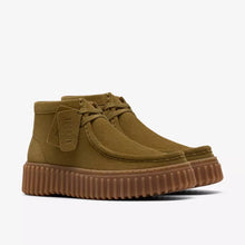 Carica l'immagine nel visualizzatore di Gallery, Clarks  Pelle Scamosciata Verde Oliva
