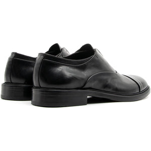 PAWELK'S Scarpe stringate uomo in pelle nere SIERRA TONY