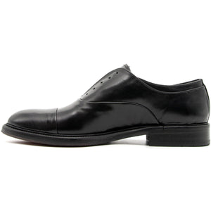 PAWELK'S Scarpe stringate uomo in pelle nere SIERRA TONY