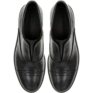 PAWELK'S Scarpe stringate uomo in pelle nere SIERRA TONY