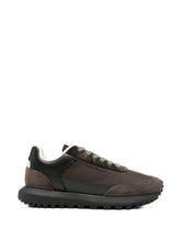 Carica l'immagine nel visualizzatore di Gallery, Emporio Armani Sneakers stringate in tessuto tecnico e camoscio
