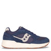 Saucony Eclipse-c sneaker in pelle e tessuto navy