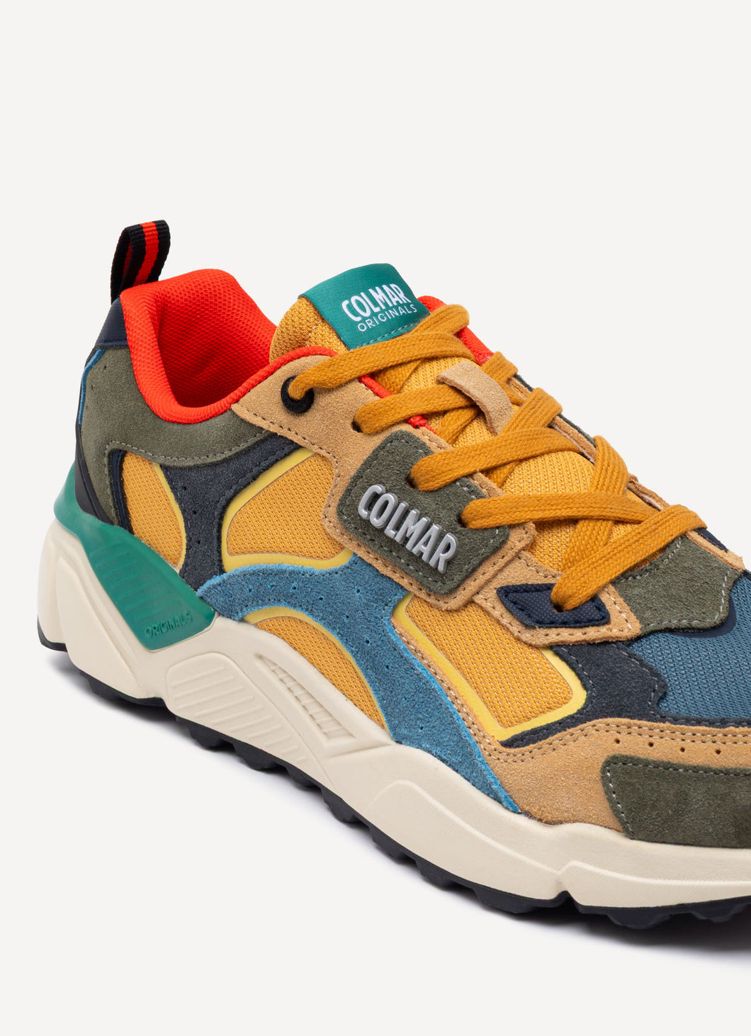 Colmar Sneakers uomo GARNER ZOOM giallo ocra multicolor