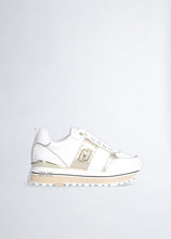 Carica l&#39;immagine nel visualizzatore di Gallery, Liu Jo Sneakers bianche platform in pelle
