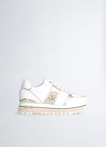 Liu Jo Sneakers bianche platform in pelle