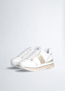 Liu Jo Sneakers bianche platform in pelle