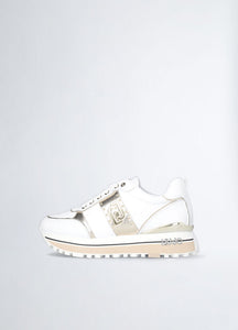 Liu Jo Sneakers bianche platform in pelle