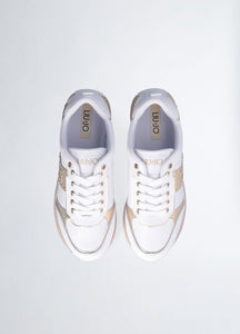 Liu Jo Sneakers bianche platform in pelle