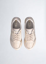 Carica l&#39;immagine nel visualizzatore di Gallery, Liu Jo Sneakers beige platform in pelle
