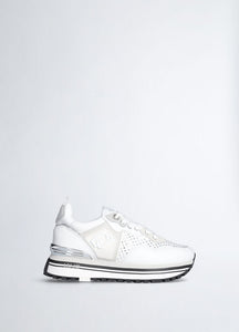 Liu Jo Sneakers platform bianche con strass FW COLLECTION