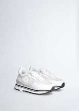 Carica l&#39;immagine nel visualizzatore di Gallery, Liu Jo Sneakers platform bianche con strass FW COLLECTION
