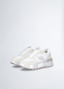 Liu Jo Sneakers platform in suede e mesh SS Collection