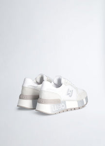 Liu Jo Sneakers platform in suede e mesh SS Collection