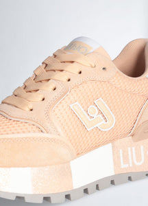 Liu Jo Sneakers platform in suede e mesh SS Collection