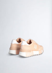 Liu Jo Sneakers platform in suede e mesh SS Collection