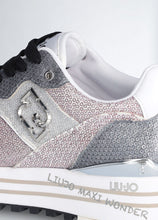 Carica l&#39;immagine nel visualizzatore di Gallery, Liu Jo Sneakers platform con paillettes glitter SS Collection
