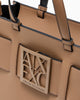 Armani Exchange Borsa shopping Susy con logo e tracolla rimovibile doppi manici e logo