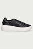 Armani Exchange Sneakers stringate con logo e suola in gomma