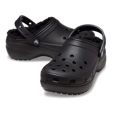 Carica l&#39;immagine nel visualizzatore di Gallery, CROCS Classic Platform Lined Clog W con pelliccetta FW COLLECTION
