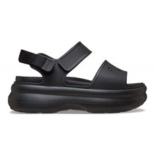 Carica l'immagine nel visualizzatore di Gallery, CROCS sandali neri donna soho y strap
