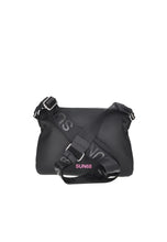 Carica l&#39;immagine nel visualizzatore di Gallery, Sun68 borsa donna crossbody in neoprene nera charm pompon
