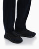 Emporio Armani Sneakers stringate in tessuto tecnico e camoscio