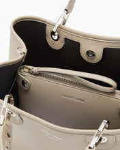 Carica l'immagine nel visualizzatore di Gallery, Emporio Armani Shopper MyEA Bag media stampa cervo beige
