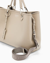 Carica l'immagine nel visualizzatore di Gallery, Emporio Armani Shopper MyEA Bag media stampa cervo beige
