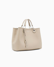 Carica l'immagine nel visualizzatore di Gallery, Emporio Armani Shopper MyEA Bag media stampa cervo beige
