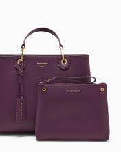 Carica l'immagine nel visualizzatore di Gallery, Emporio Armani MyEA Bag Borsa Shopping M testurizzata e tracolla rimovibile
