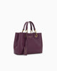 Emporio Armani Shopper piccola MyEA stampa cervo viola
