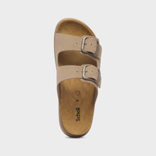 Carica l&#39;immagine nel visualizzatore di Gallery, Scholl ciabatte in sughero beige scuro
