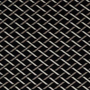 Armani Exchange foulard in seta logo all-over nera e verde