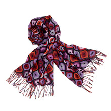 Carica l&#39;immagine nel visualizzatore di Gallery, MBRC Foulard donna fantasia multicolor
