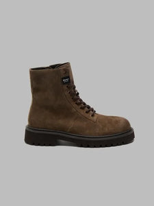 Blauer scarponcini uomo marroni in camoscio COMBAT BUXTON04-SUE