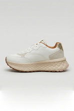 Carica l'immagine nel visualizzatore di Gallery, Blauer sneakers donna LYNN bianche e beige
