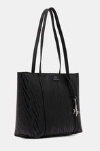Carica l'immagine nel visualizzatore di Gallery, Armani Exchange borsa nera a spalla logo all-over
