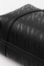 Carica l'immagine nel visualizzatore di Gallery, Armani Exchange borsa nera a spalla logo all-over
