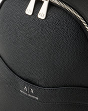 Carica l'immagine nel visualizzatore di Gallery, Armani Exchange zainetto nero donna martellato
